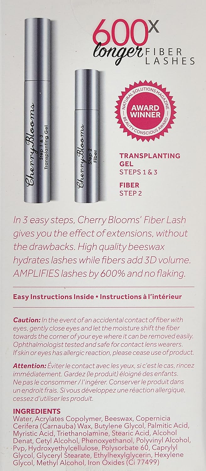 Cherry Blooms Eyelash Extensions Brush On Fiber Lashes
