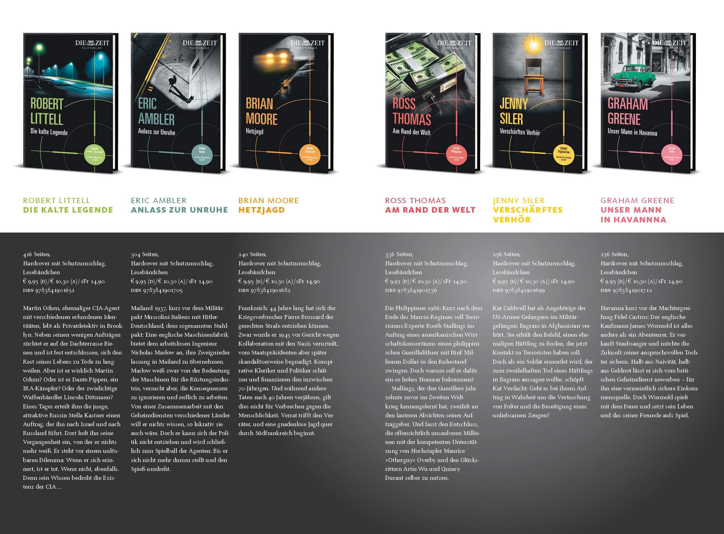 ZEIT-Edition: 12 Politthriller
