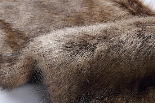 Miniatura 6 de Caracilia Saco de piel sintética de lujo, estilo capa, para bodas, para mujer.