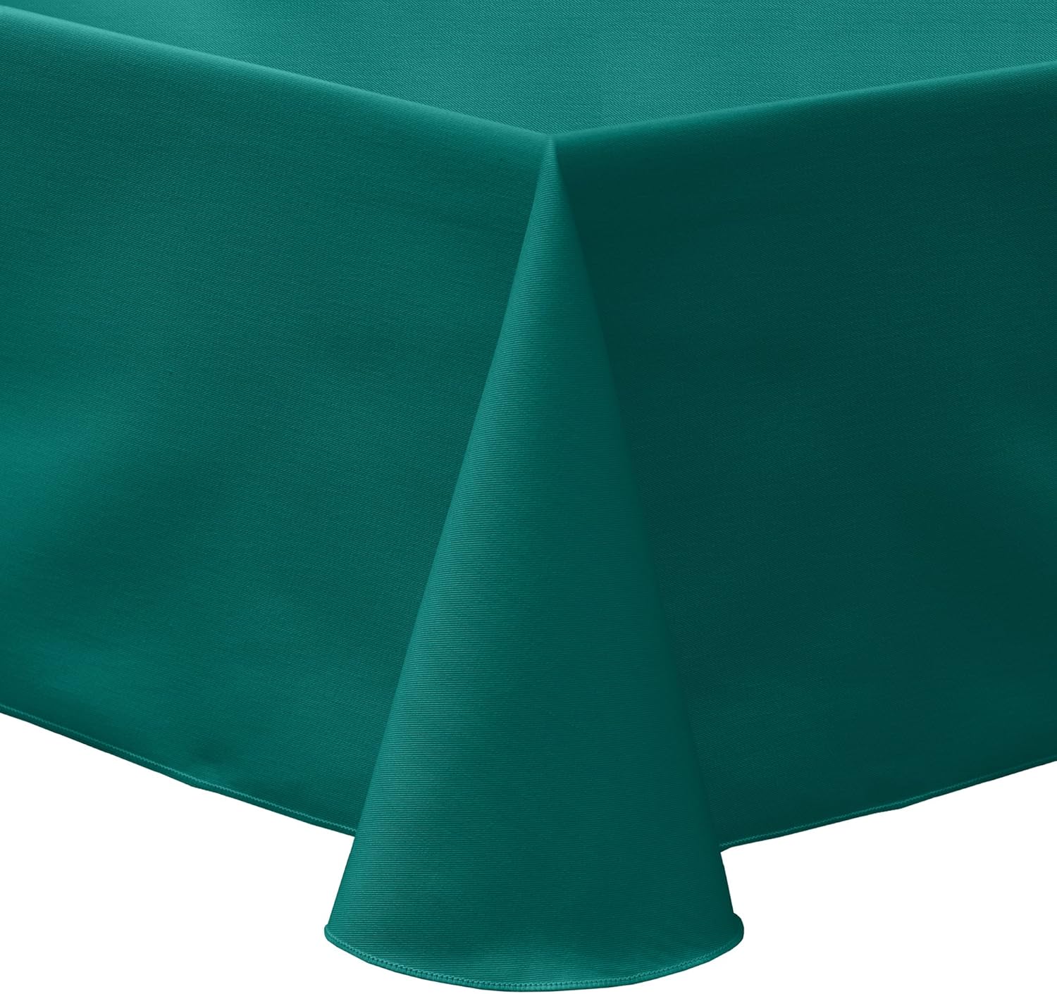 Ultimate Textile -2 Pack- Poly-Cotton Twill 90 x 156-Inch Rectangular Tablecloth, White