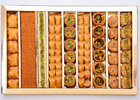 Alreef Assorted Mediterranean Baklava 800g (70-80PCS)