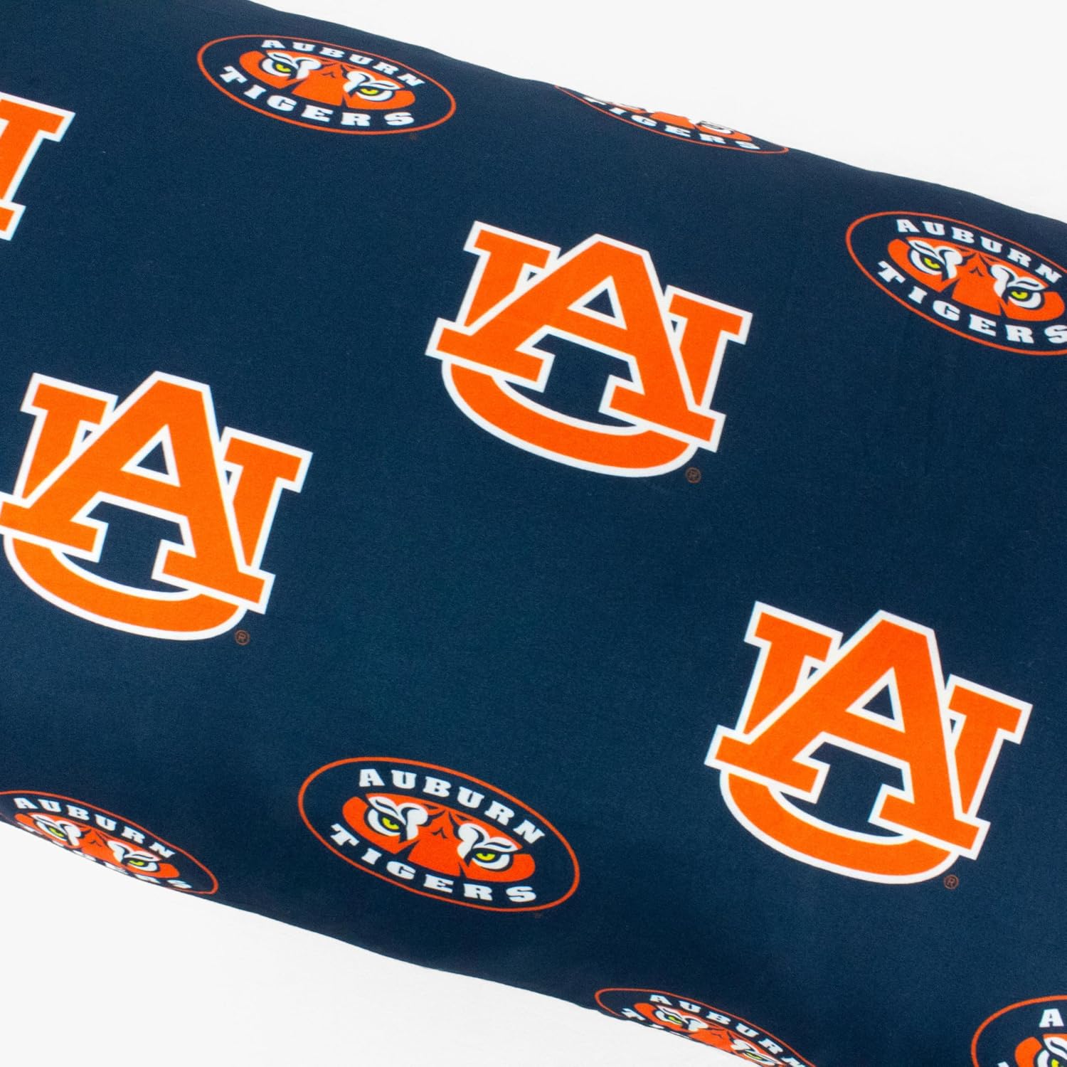 College Covers Everything Comfy Auburn Tigers Printed Body Pillow, 20" x 60"