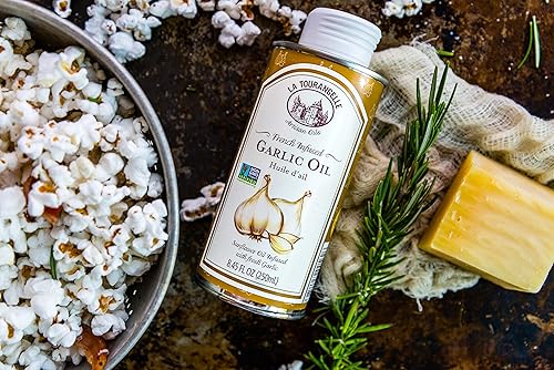 Miniatura 7 de La Tourangelle Aceite de semilla de uva de 25.4 onzas líquidas, totalmente natural, artesanal, ideal para cocinar, saltear, marinar y aderezar y