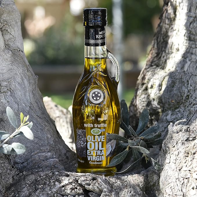 Aceite de Oliva Extra Virgen con Trufa KORVEL 250 ml Botella miniatura 4