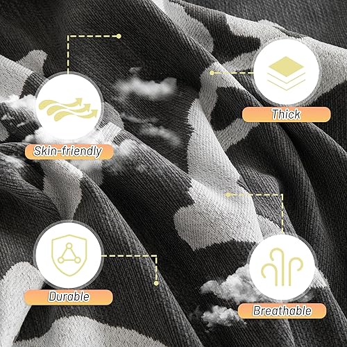 Miniatura 4 de MYSKY HOME - Funda de sofá bohemia, funda de sofá de 2 plazas modular, de felpilla, forma de L, para mascotas, lavable a máquina, protector de sofá