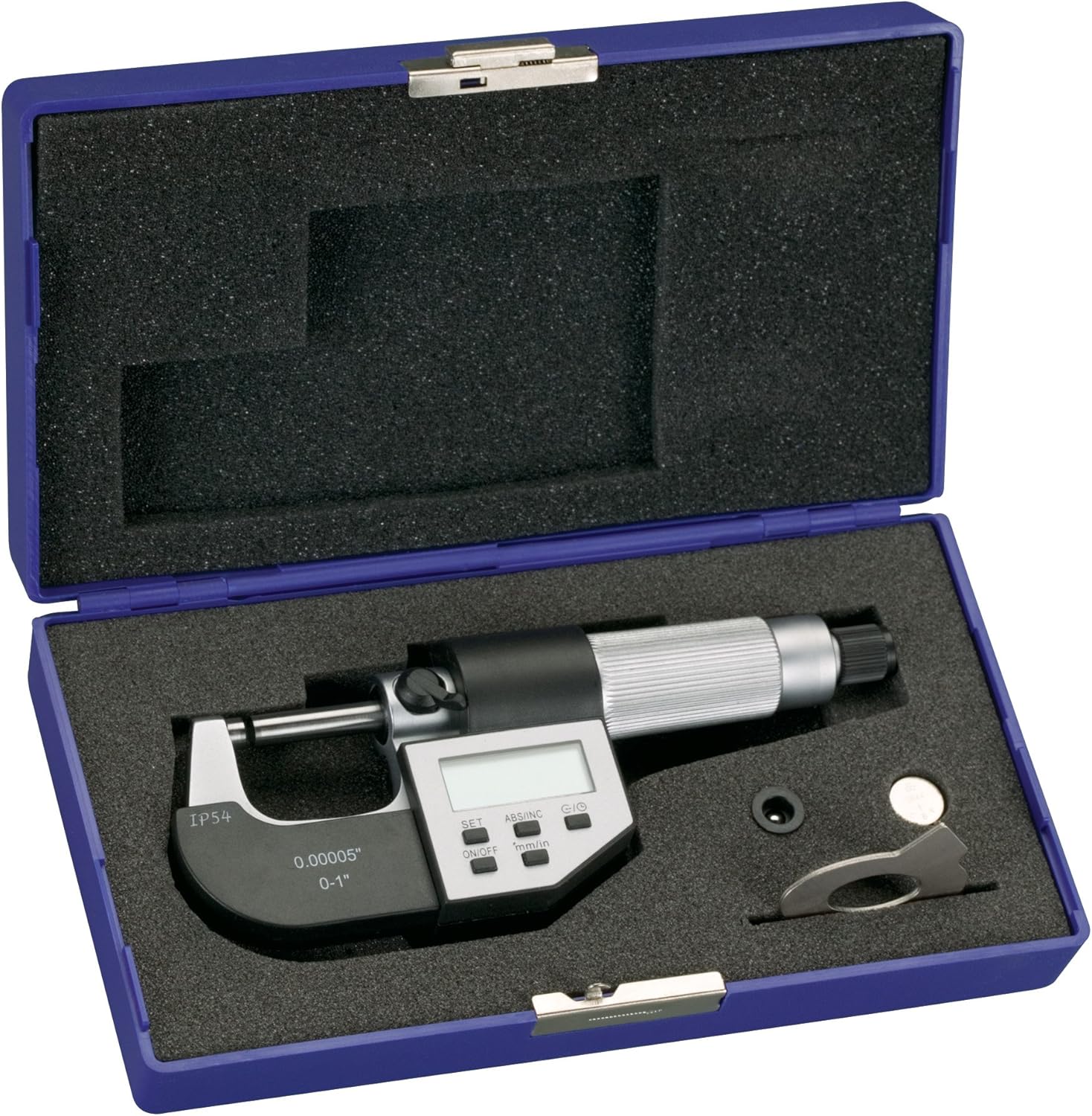 Steelex M1086 Digital Micrometer, 3 to 4-Inch