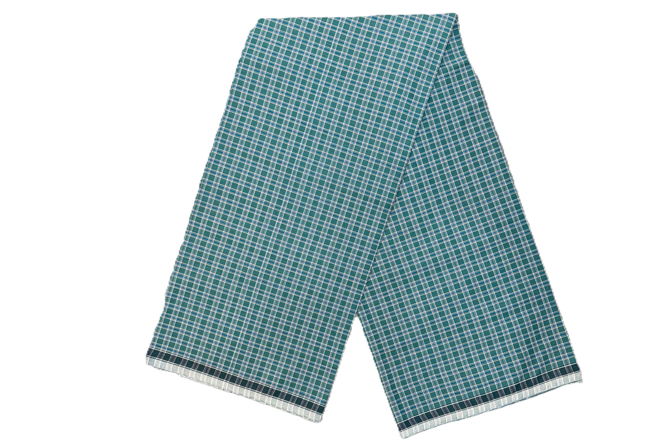 shyam handloom Cotton Unstitched Checkered Lungi for Men's (2.25 Meter)-picture-26