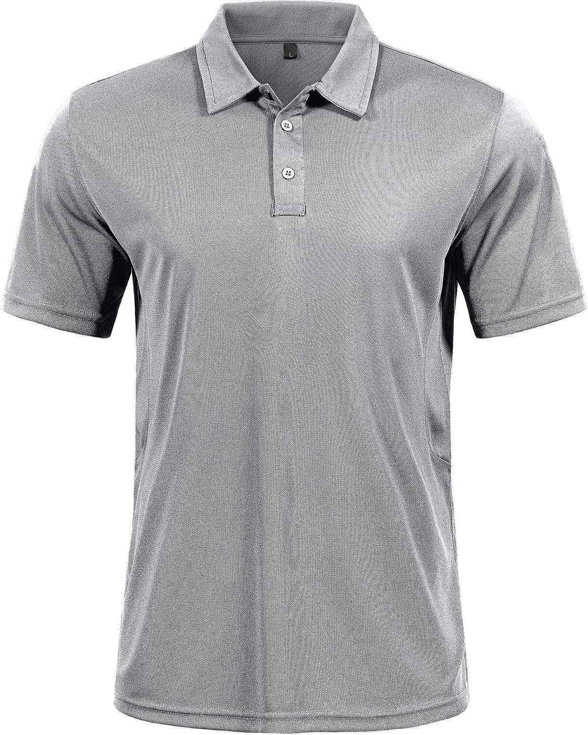 GYMELITE Men's Golf Polo Shirt Short and Long Sleeve Quick Dry Moisture Wicking Performance T Shirt for Casual Work Athletic
