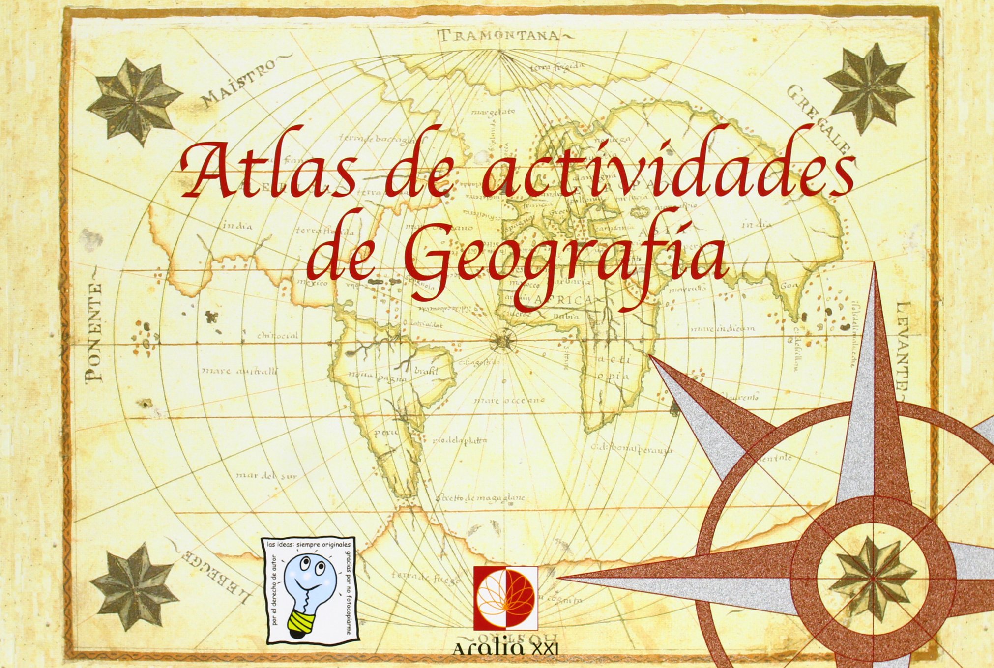 Atlas de actividades de geografía, ESO