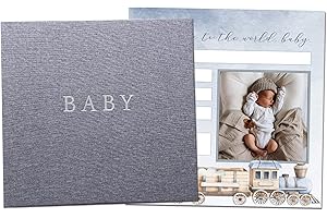 Infant's Milestone Keeper: Peachly Baby Boy Memory Book