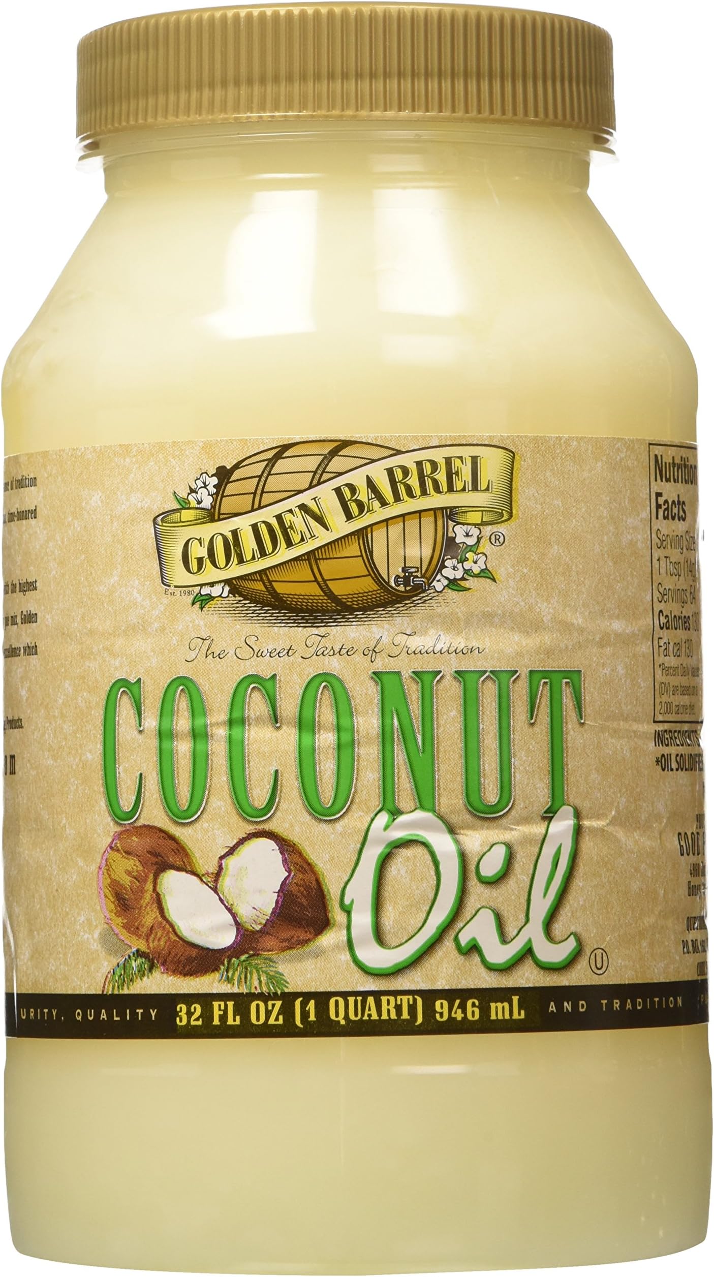 Coconut Oil, 32 Ounce
