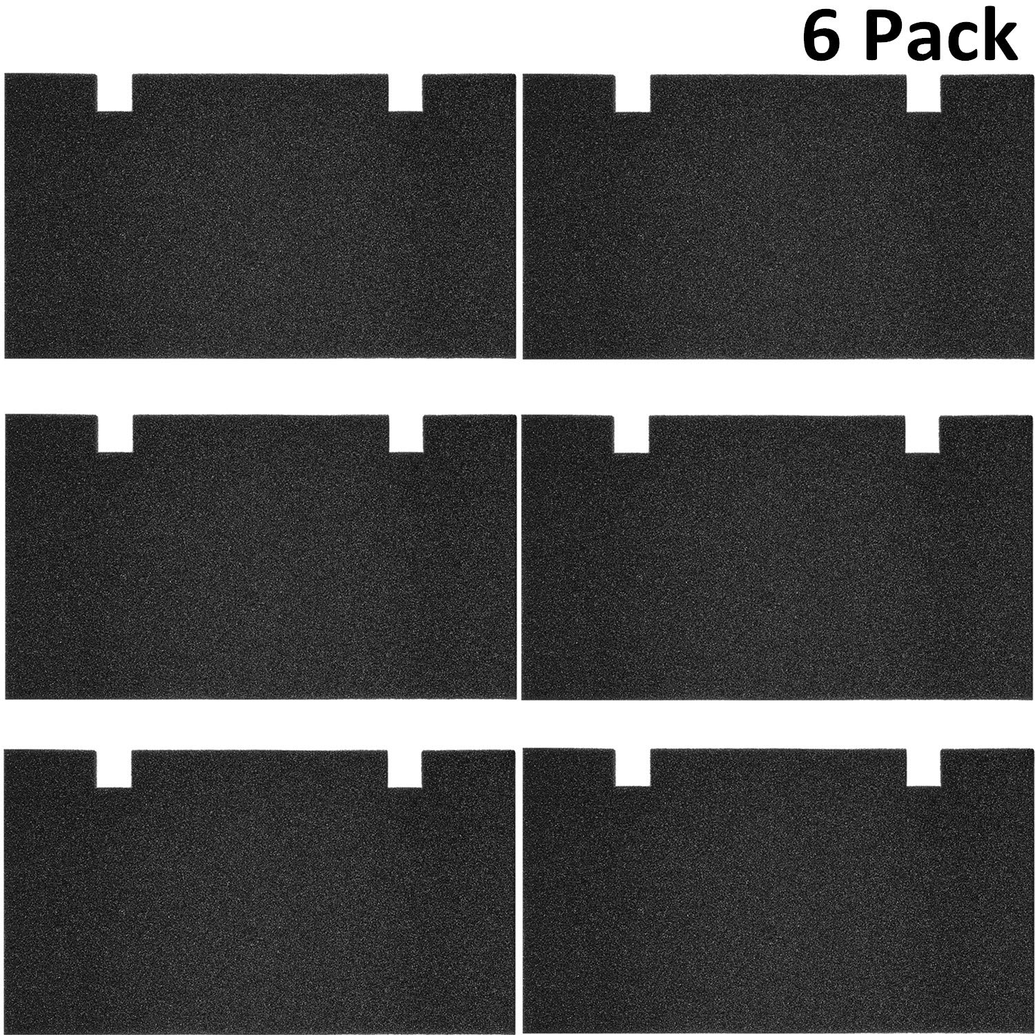 6 Packs RV A/C Replacement Air Filter 14 x 7.5 Inch Compatible with Duo Therm-Compatible RV A/C Replacement Filters