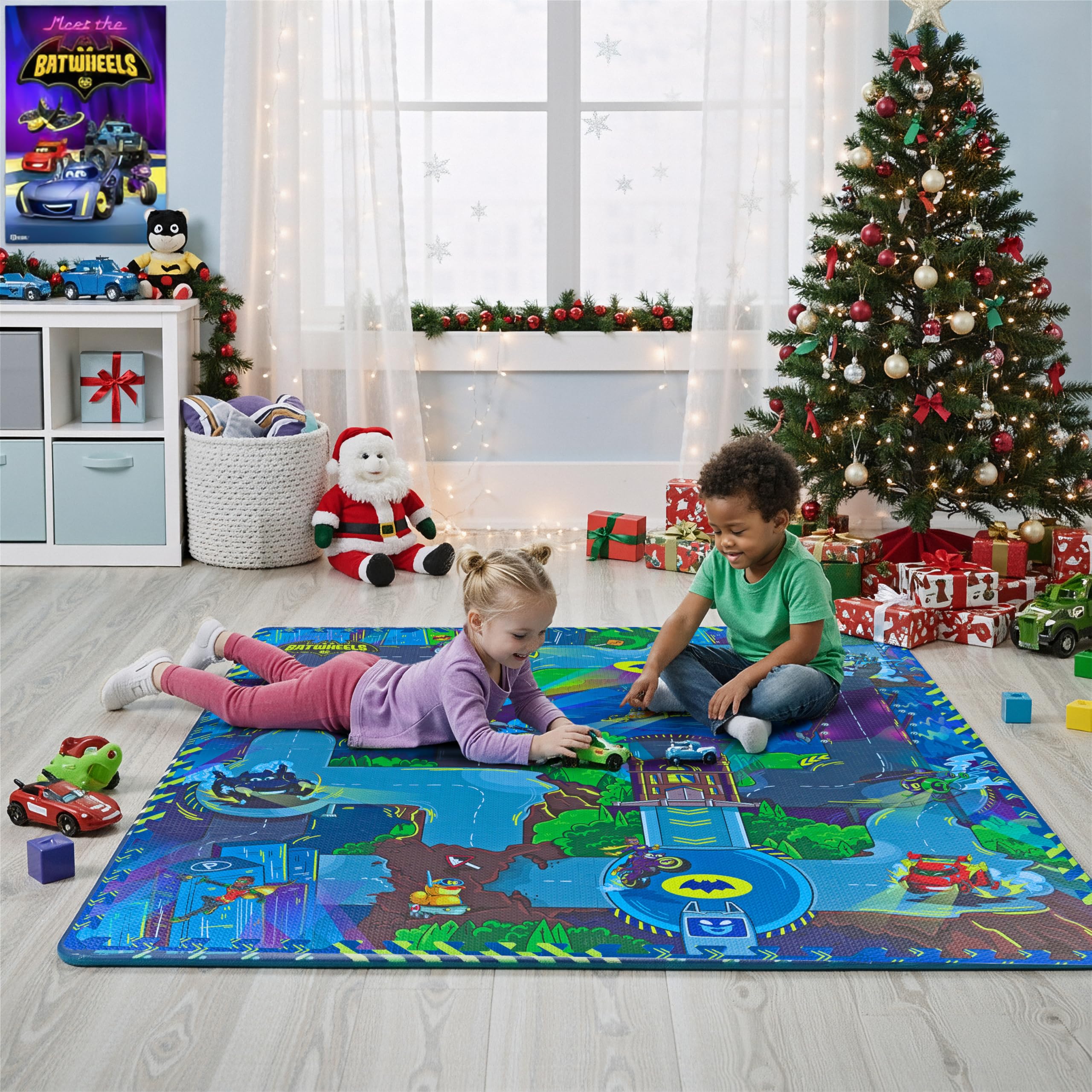Amazon.com: Batwheels EVA Foam Puzzle Mat - Soft, Non-Toxic Baby