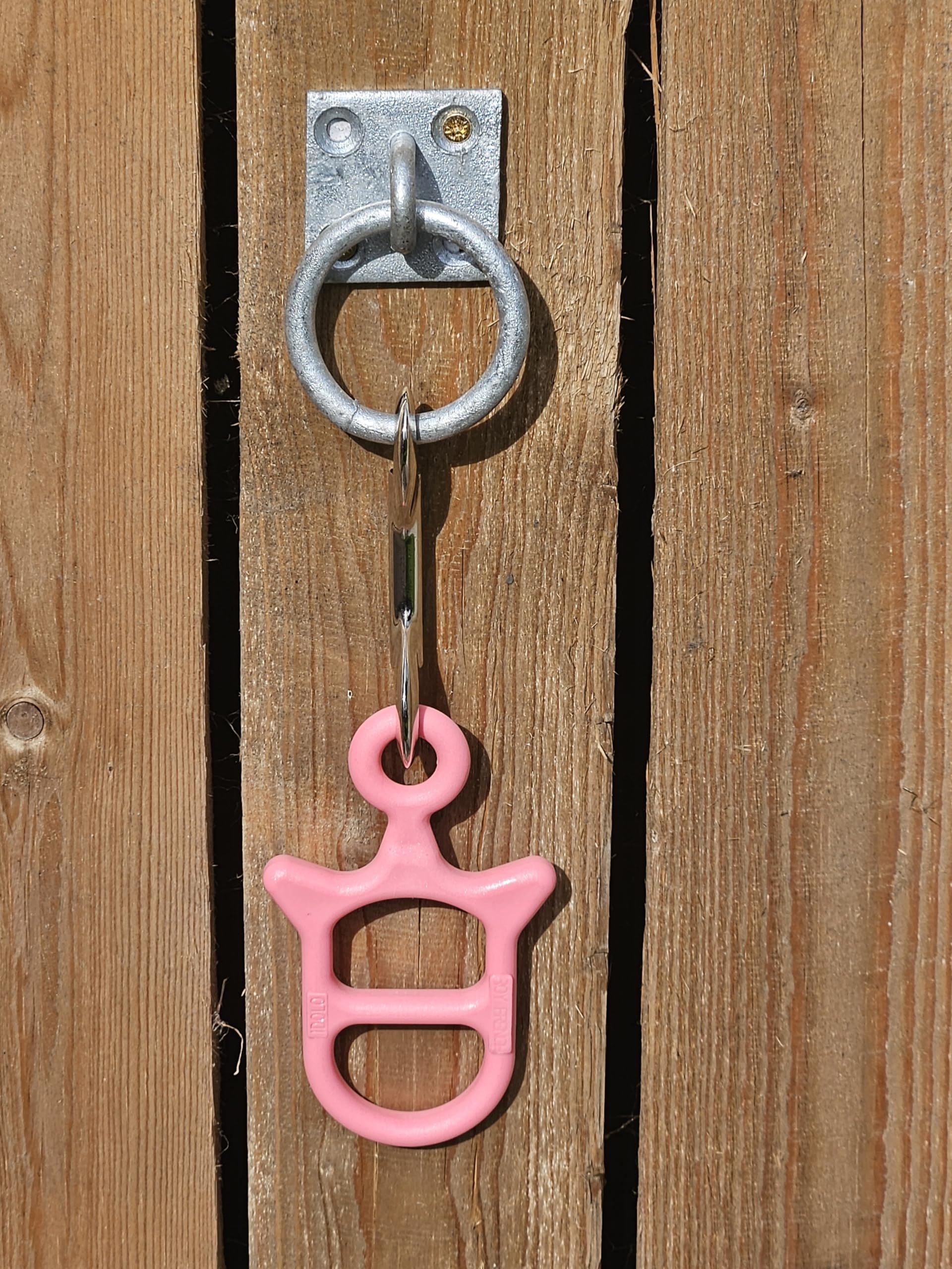 Original Idolo Tether Tie, Horse Safety Tie, Assorted Colours, BHS Approved (Pink)