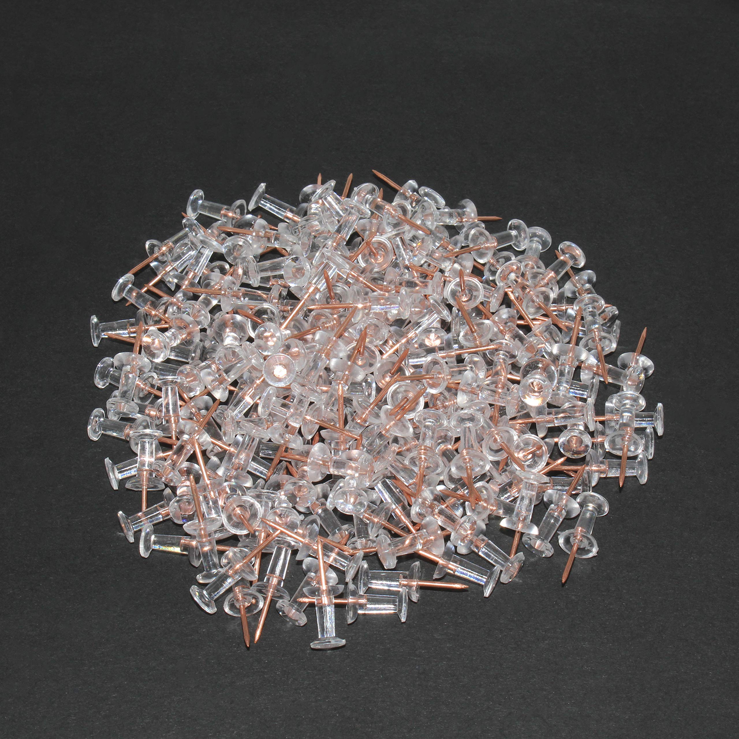 OKVGO 150 Stuks Push Pins met Stalen Punten en Plastic Koppen