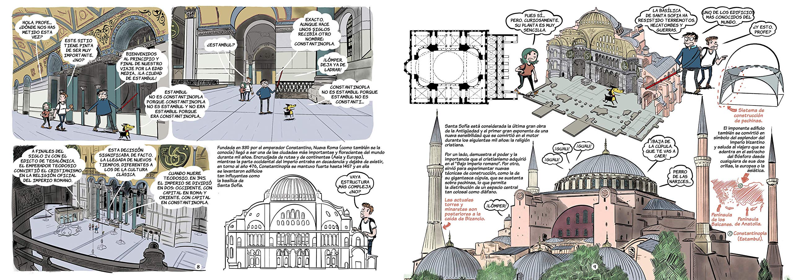 Historia del arte en cómic. La Edad Media: 2