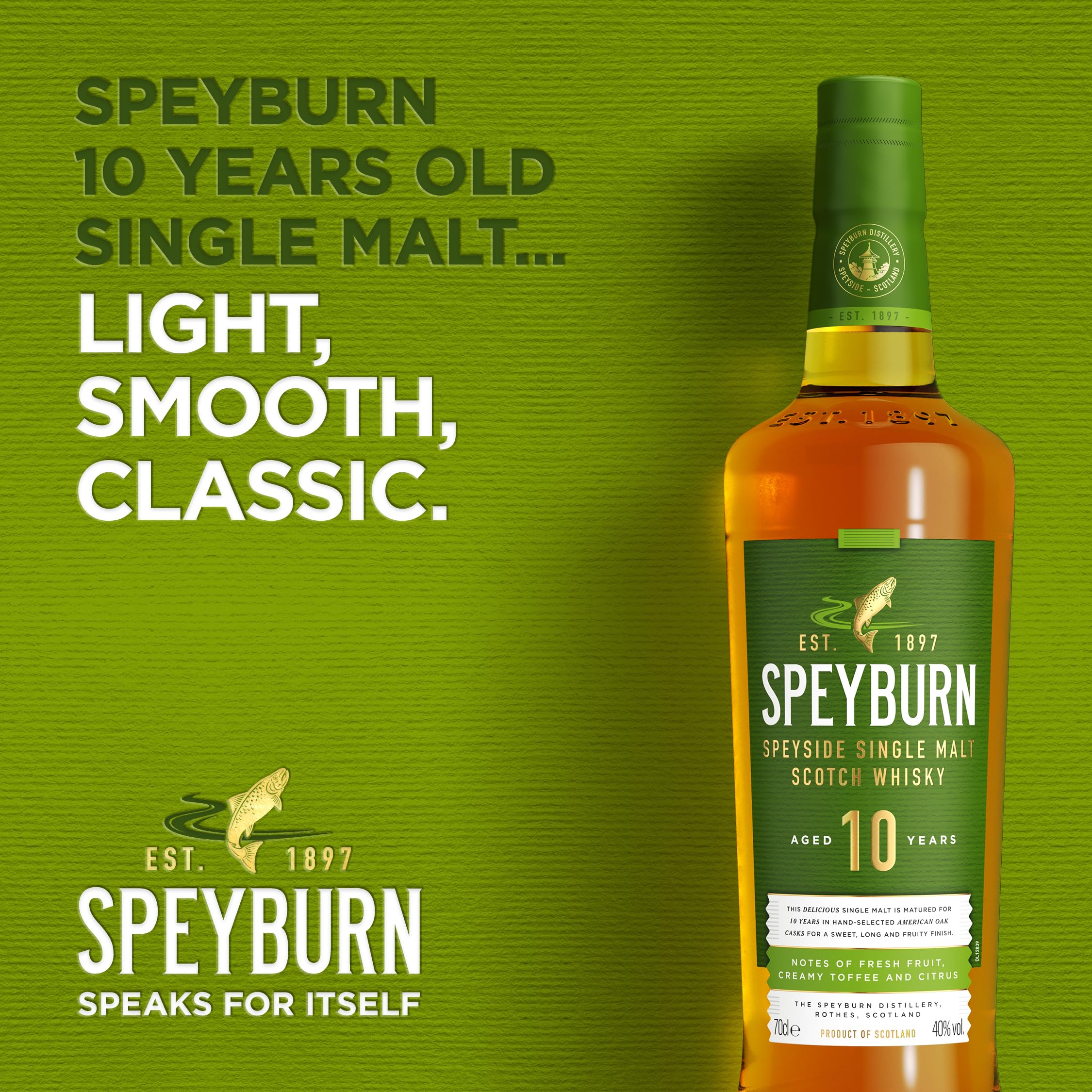 Amazon.co.jp: Speyburn(スペイバーン) シングルモルト 10年