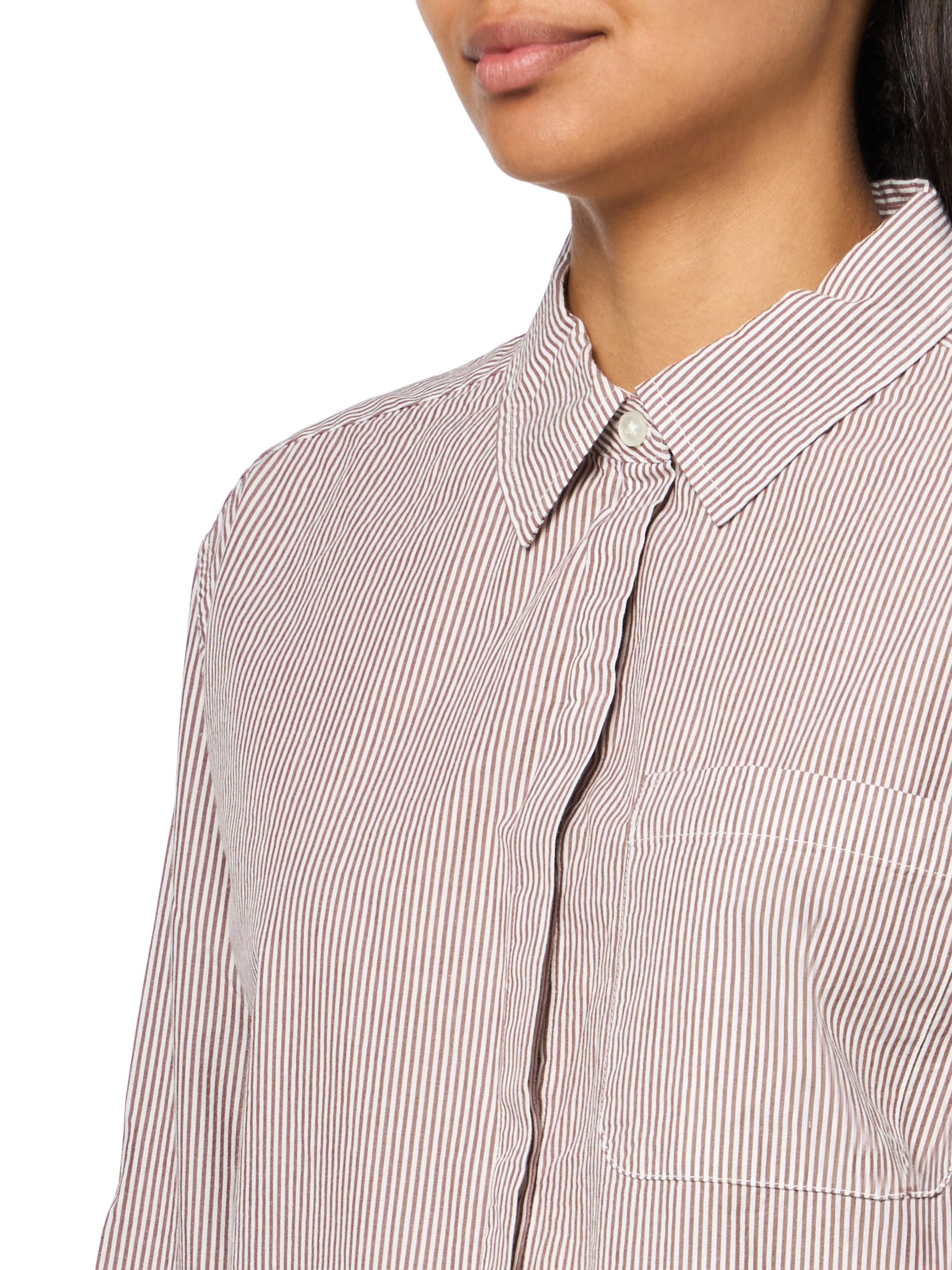 Lucky Brand Oversized Button Back Top Top Oversize con Bottoni sul Retro Donna