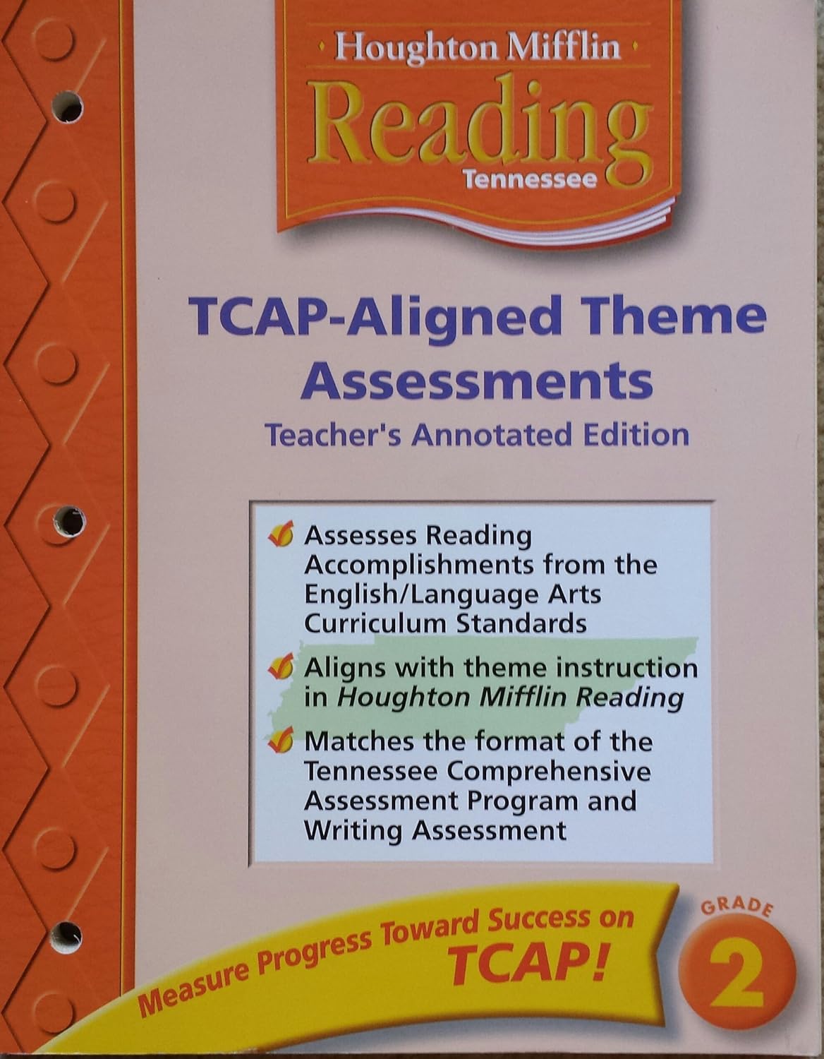 Houghton Mifflin Reading Tennessee TCAPAligned Theme Assessments