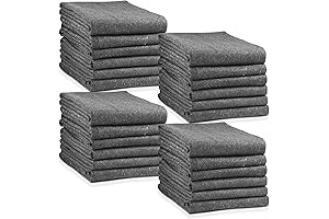 Sure-Max Professional Moving Blankets 24 Pack for Furniture, Appliances, and Fragile Items (72" x 54")