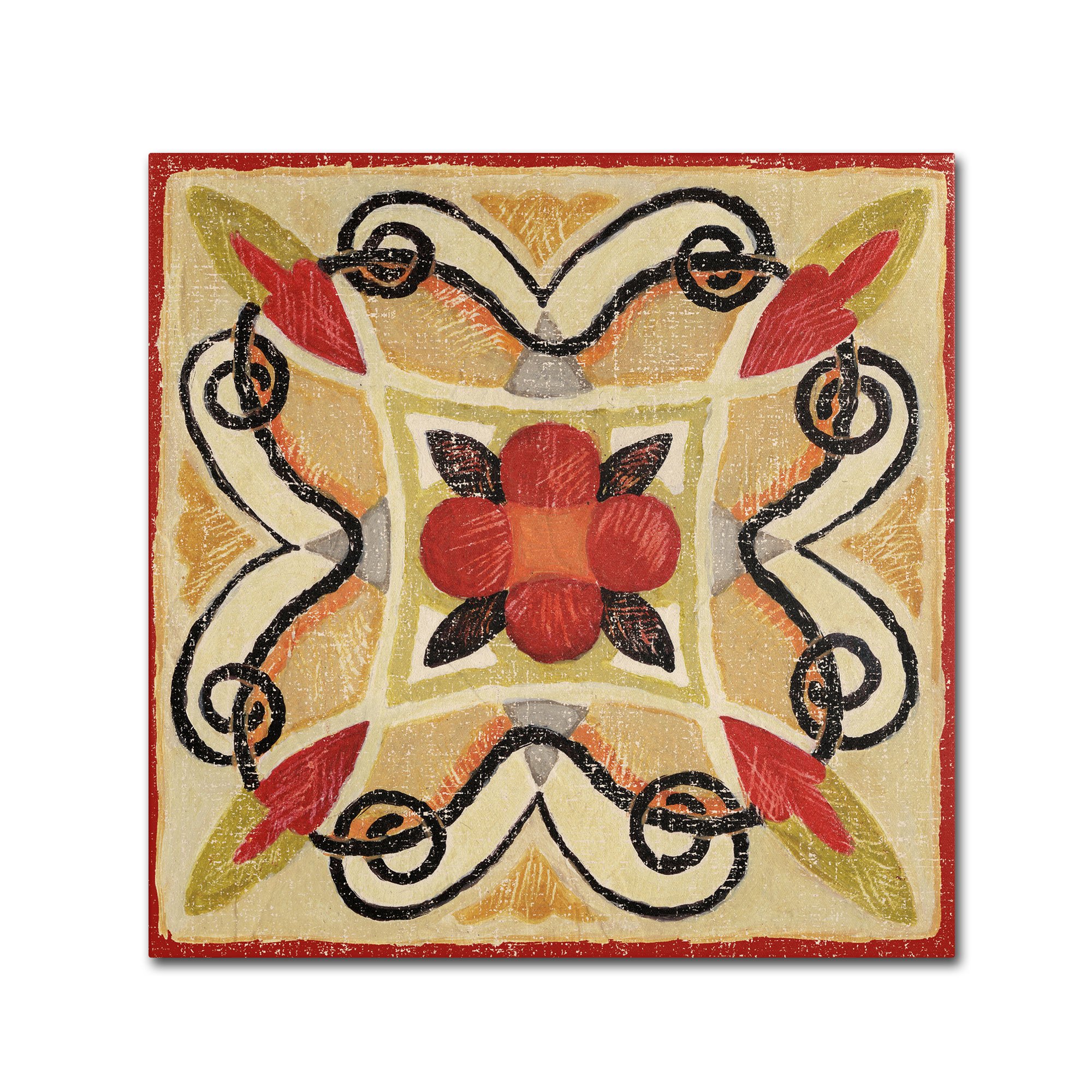 Amazon.co.jp: Trademark Fine Art ボヘミアン ルースター タイル