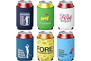Shanker Golf Beer Can Cooler Set - Hilarious Can Coolers for the Ultimate Golf Gag