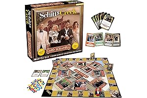 AQUARIUS Schitt's Creek Card Scramble Board Game: Bring the Iconic Comedy into Your Game Nights
