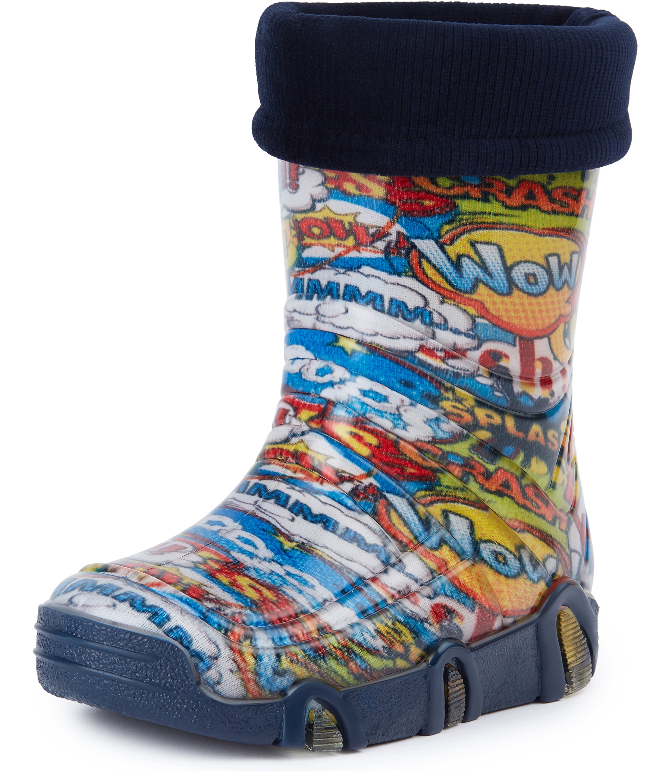Ladeheid Botas de Agua Zapatos de Seguridad Calzado Unisex Niños Swk — view 13