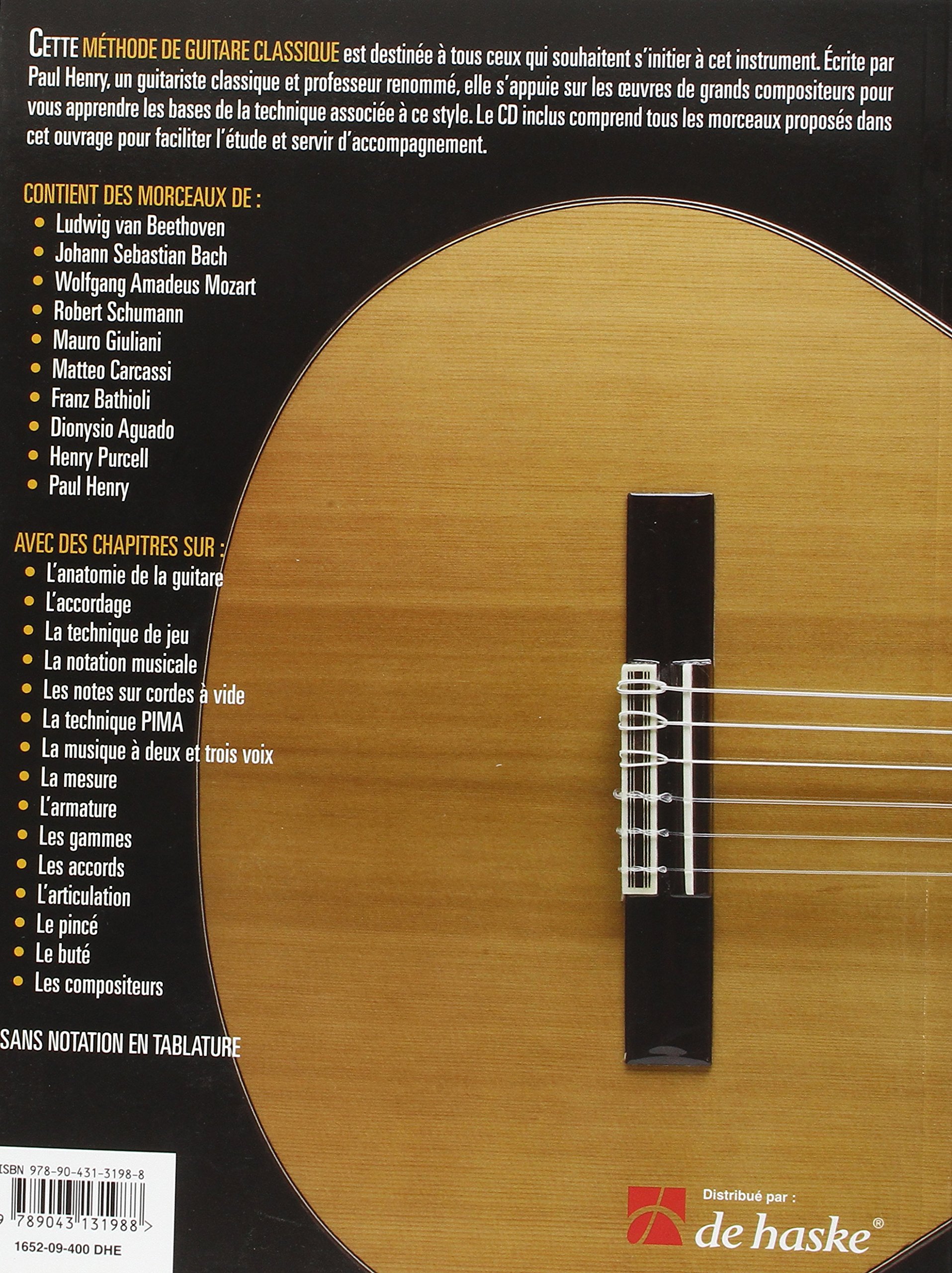 GUITARE CLASSIQUE GUITARE +CD