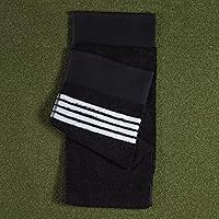 Vista 5 de La Toalla del Tour Toalla Grande de Terry para Caddy de Golf, Absorbente 19" x 44", Corte Central, Perfecto Accesorio para Colgar en Carro de Golf