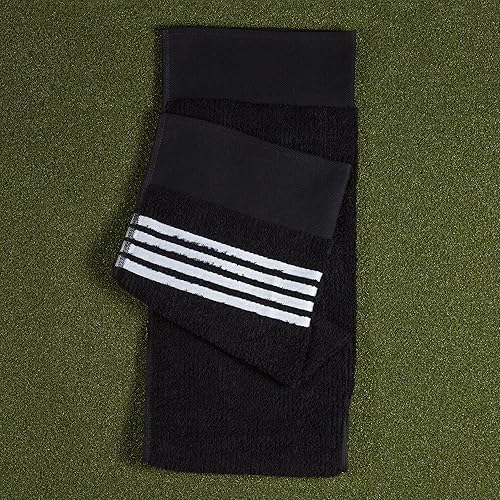 Miniatura 5 de La Toalla del Tour Toalla Grande de Terry para Caddy de Golf, Absorbente 19" x 44", Corte Central, Perfecto Accesorio para Colgar en Carro de Golf