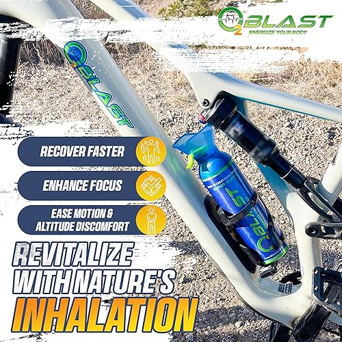 Miniatura 4 de Suplemento de oxígeno puro 99.7%, lata portátil de 10 litros con máscara de respiración personalizada para apoyo respiratorio, eleva los niveles de