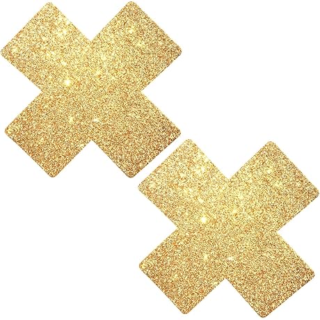 X Factor Nipztix Pasties: Gilded Glam for the Ultimate Coverage