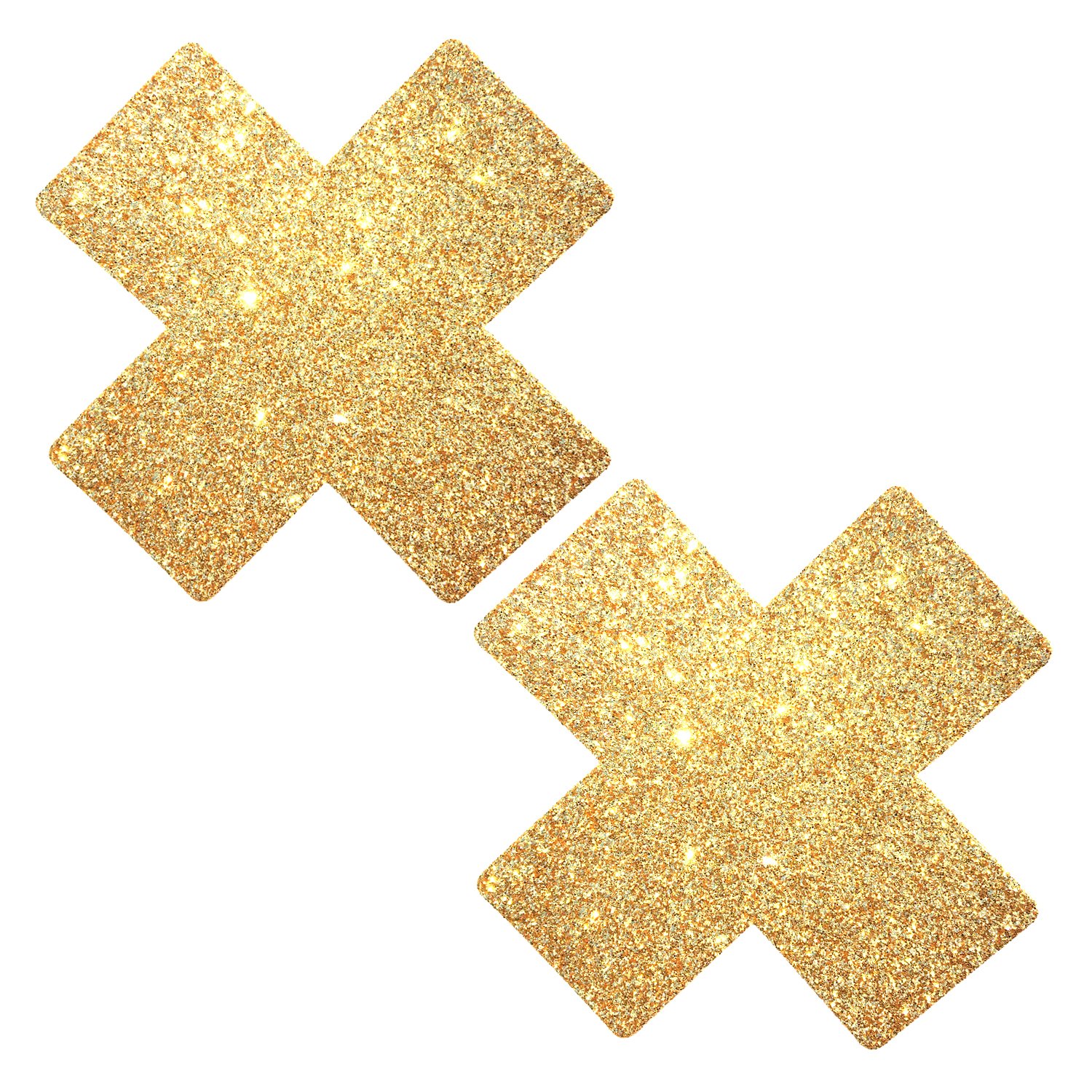 Neva Nude Iridescent Crystal Beamz Nipztix Pasties Nipple Covers for Festivals, Raves, Lingerie and More, Made in USA