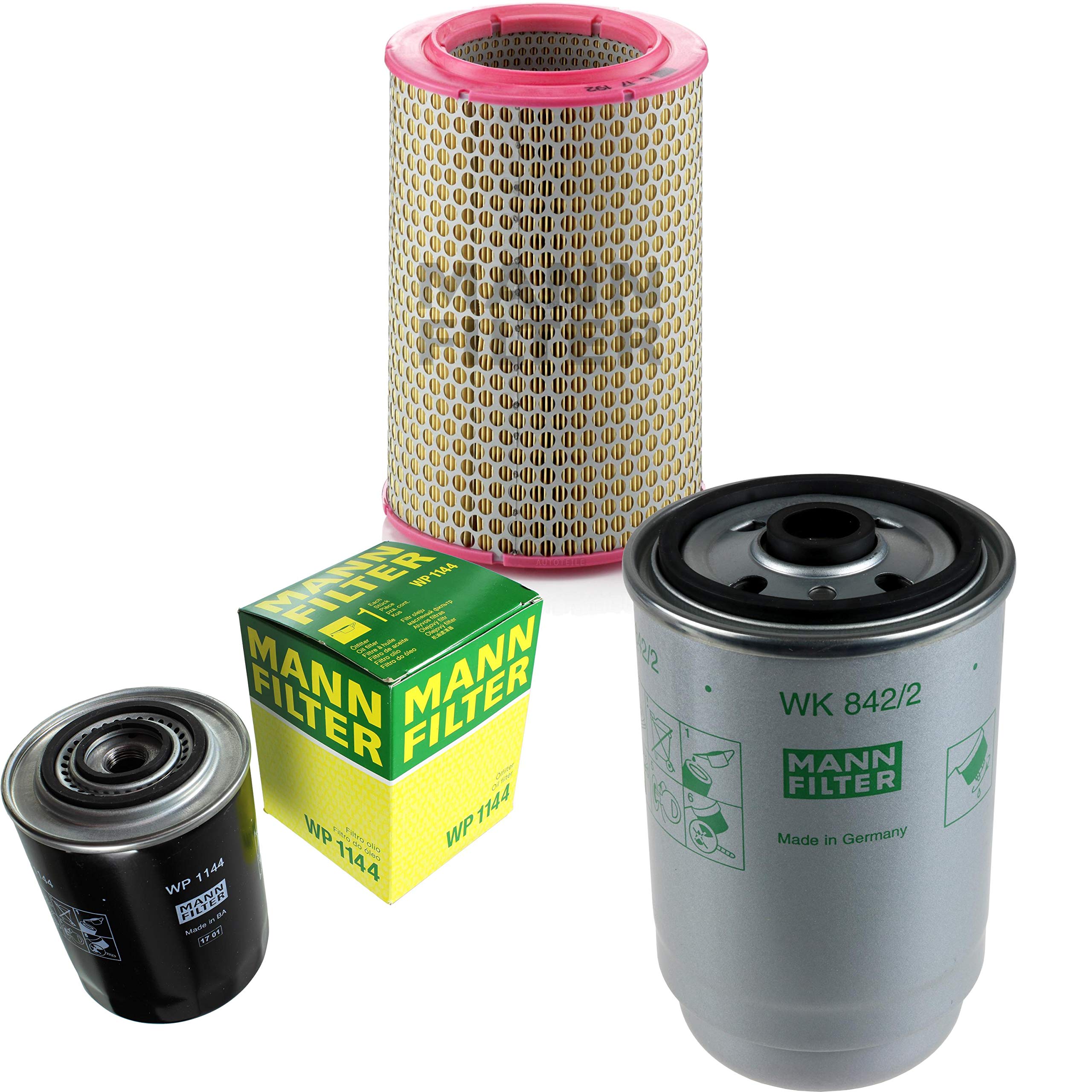 MANN-FILTER - Set di ispezione, filtro del carburante, filtro dell'olio, filtro dell'aria