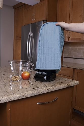 Miniatura 17 de Cubierta acolchada para electrodomésticos de licuadora de color sólido negro