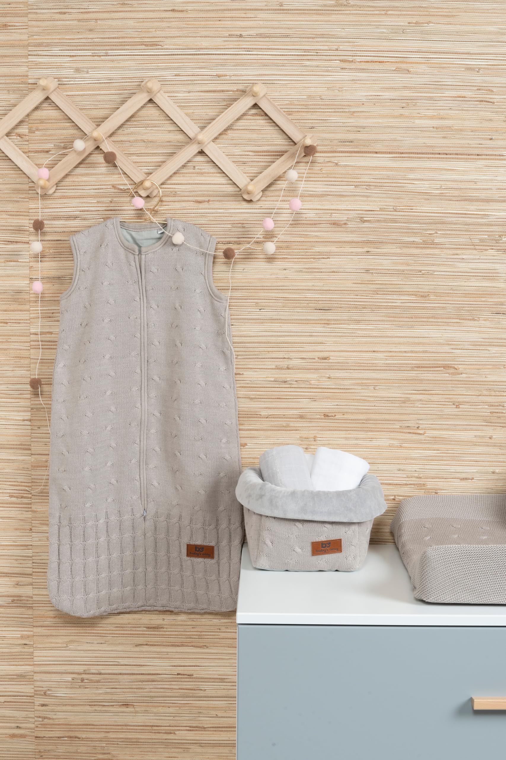 Baby's Only Schlafsack Zopf Uni gestrickt, 90 cm