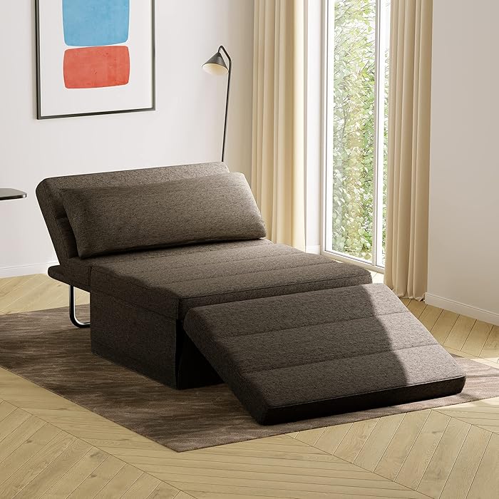 Buy Kescas Pull Out Sofa Bed Single Foldable Beds for Living Room