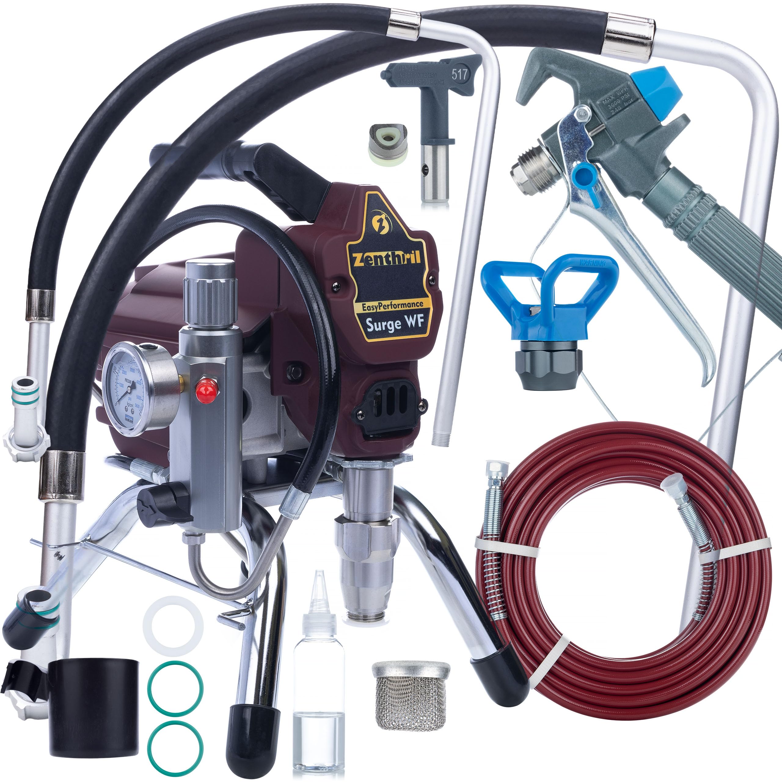 Agregat malarski Zenthril Surge WF, 1800W 20Mpa 0,019", 2L/min, seria EasyPerformance