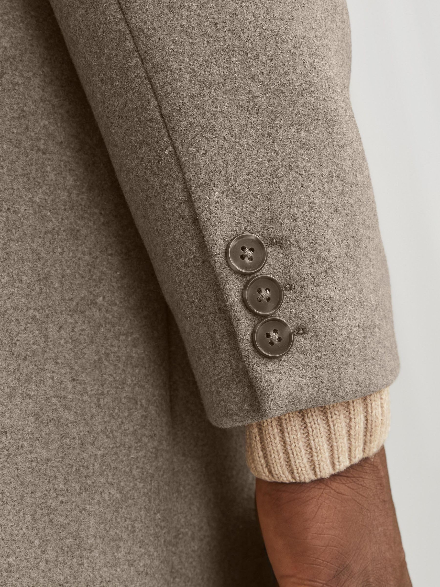 JACK & JONES Jprblawilson Wool Coat Sn Cappotto Uomo (Pacco da 1)
