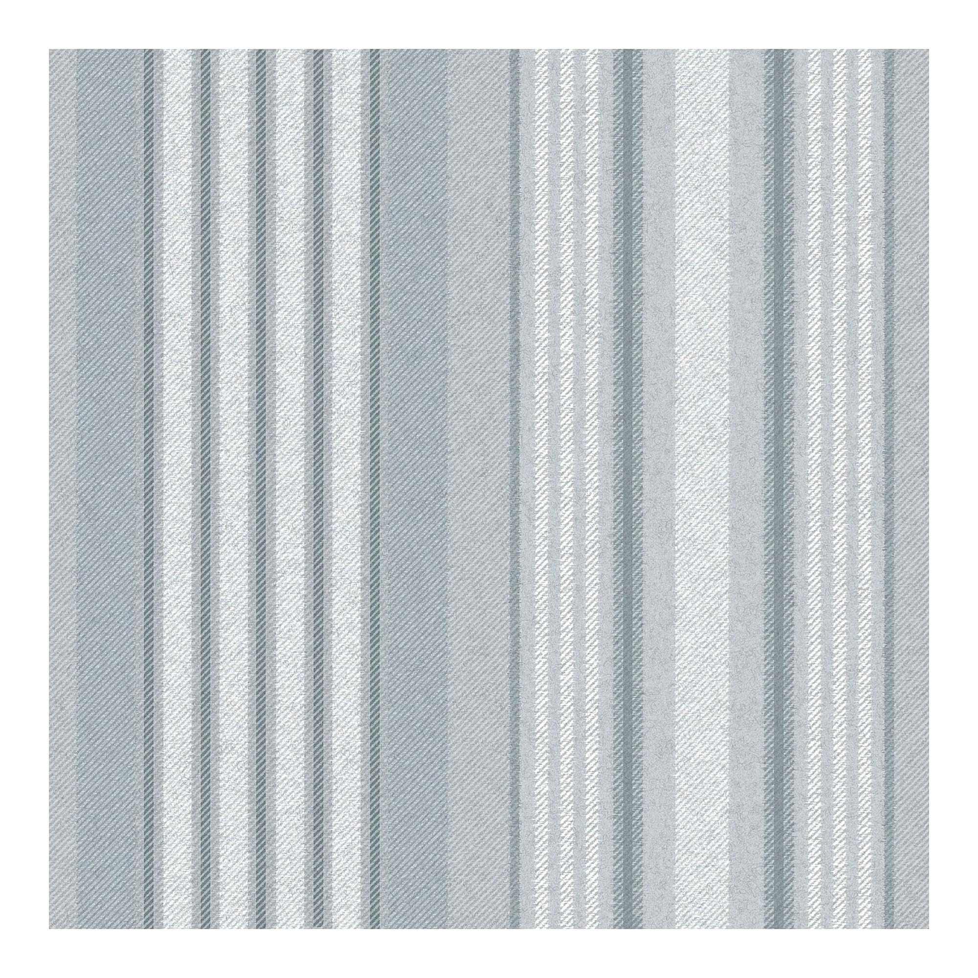 Superfresco Easy Blue Loom Stripe Breeze Wallpaper | Paste The Wall | Stripes | Eco-Friendly