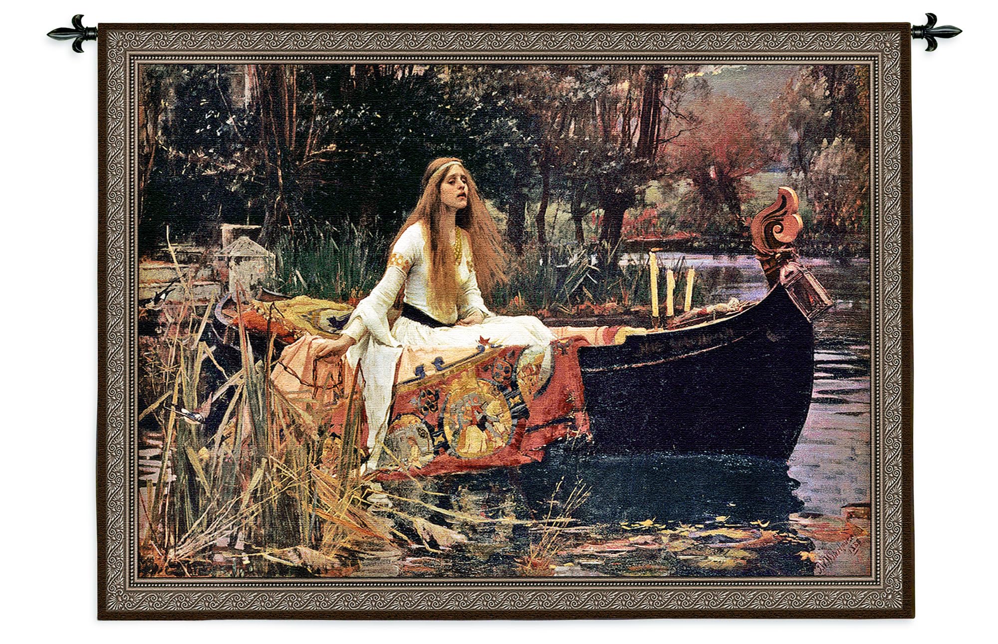 Amazon.com: The Lady of Shalott by John William Waterhouse | Woven