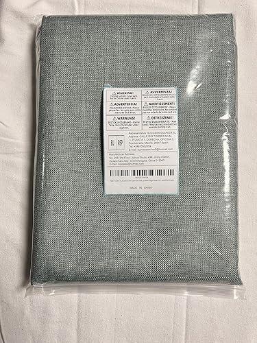 Miniatura 5 de TinaKim Tela de lino grueso sintético para tapicería de sofá y silla (verde claro 13, 1 yarda (57 x 36 pulgadas)