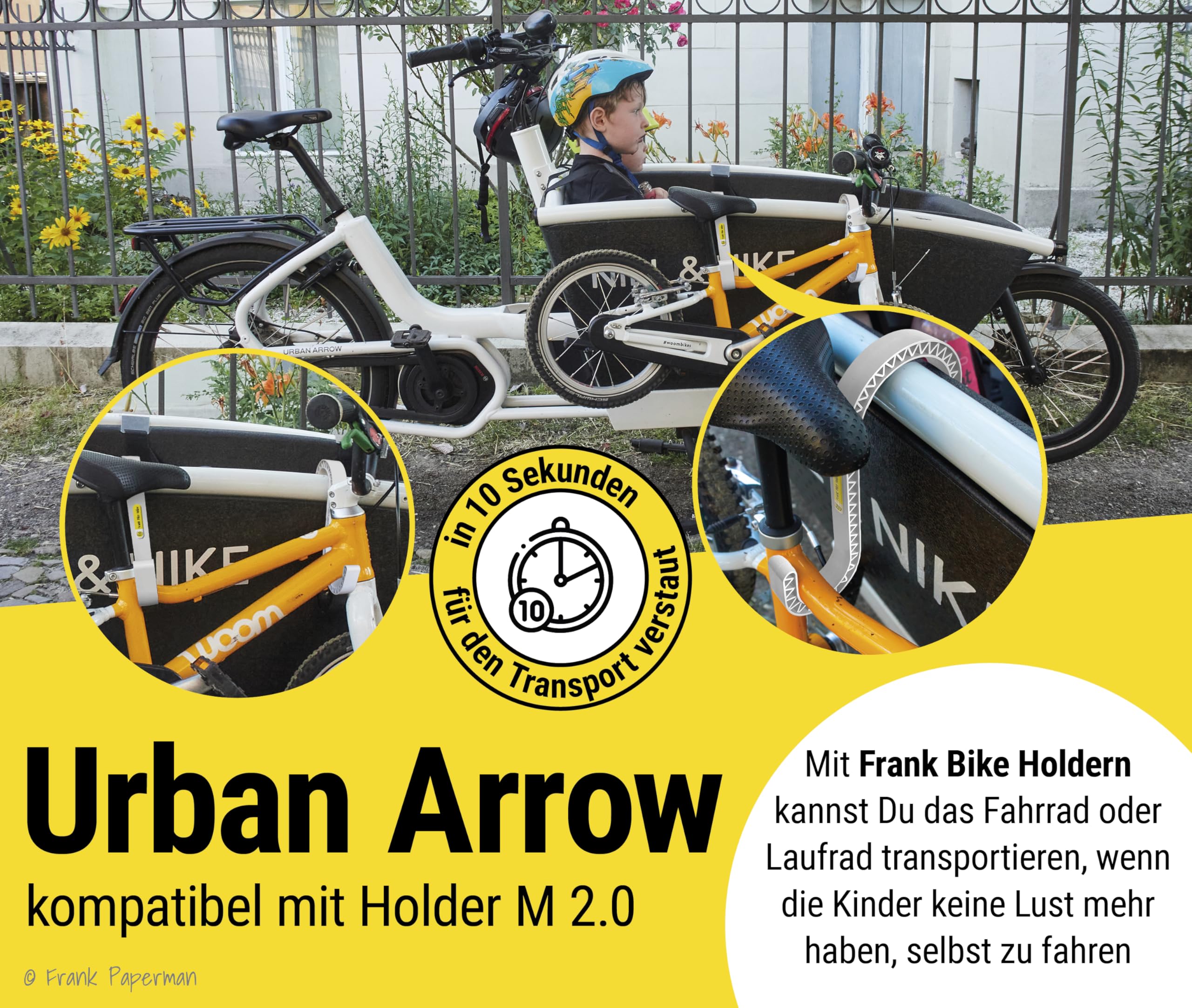 FBH | DE | rower | uchwyt M | 2 sztuki | wersja 2