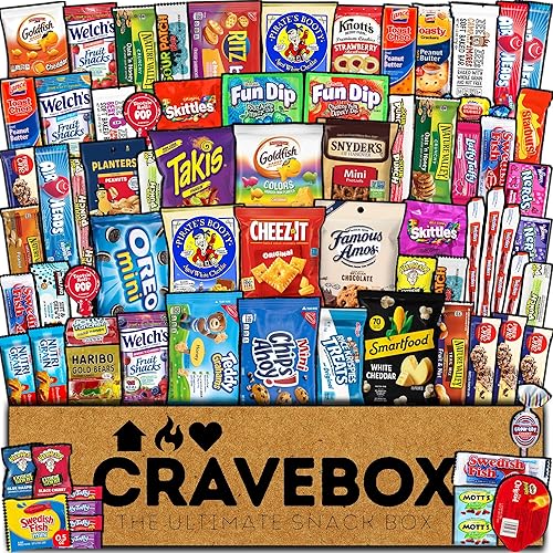 CRAVEBOX Snack Box 60 unidades variadas