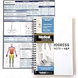 Progress & H&P + 4 Day SOAP Notebook - Progress Note + Medical History and Physical notebook, 50 templates with perforations