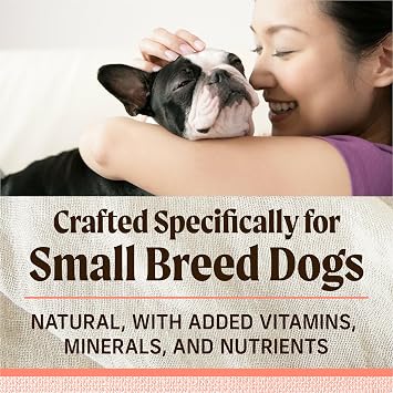Merrick Lil Plates Premium Grain Free Dry Dog Food for Small Dogs, Real Salmon and Sweet Potato Kibble - 4.0 lb. Bag