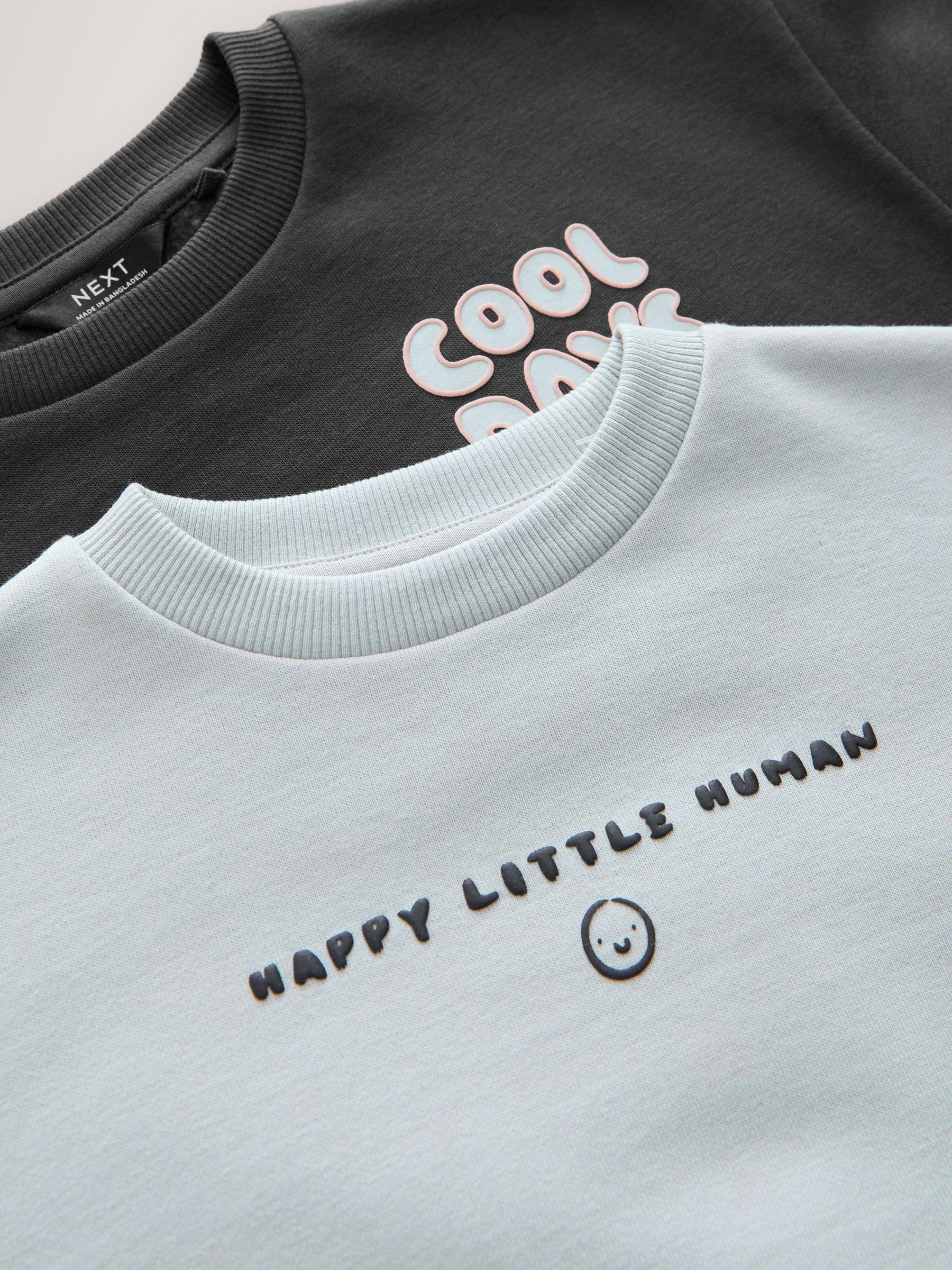 NEXT Jungen Sweatshirt und Jogginghose im 2er-Pack 62-122