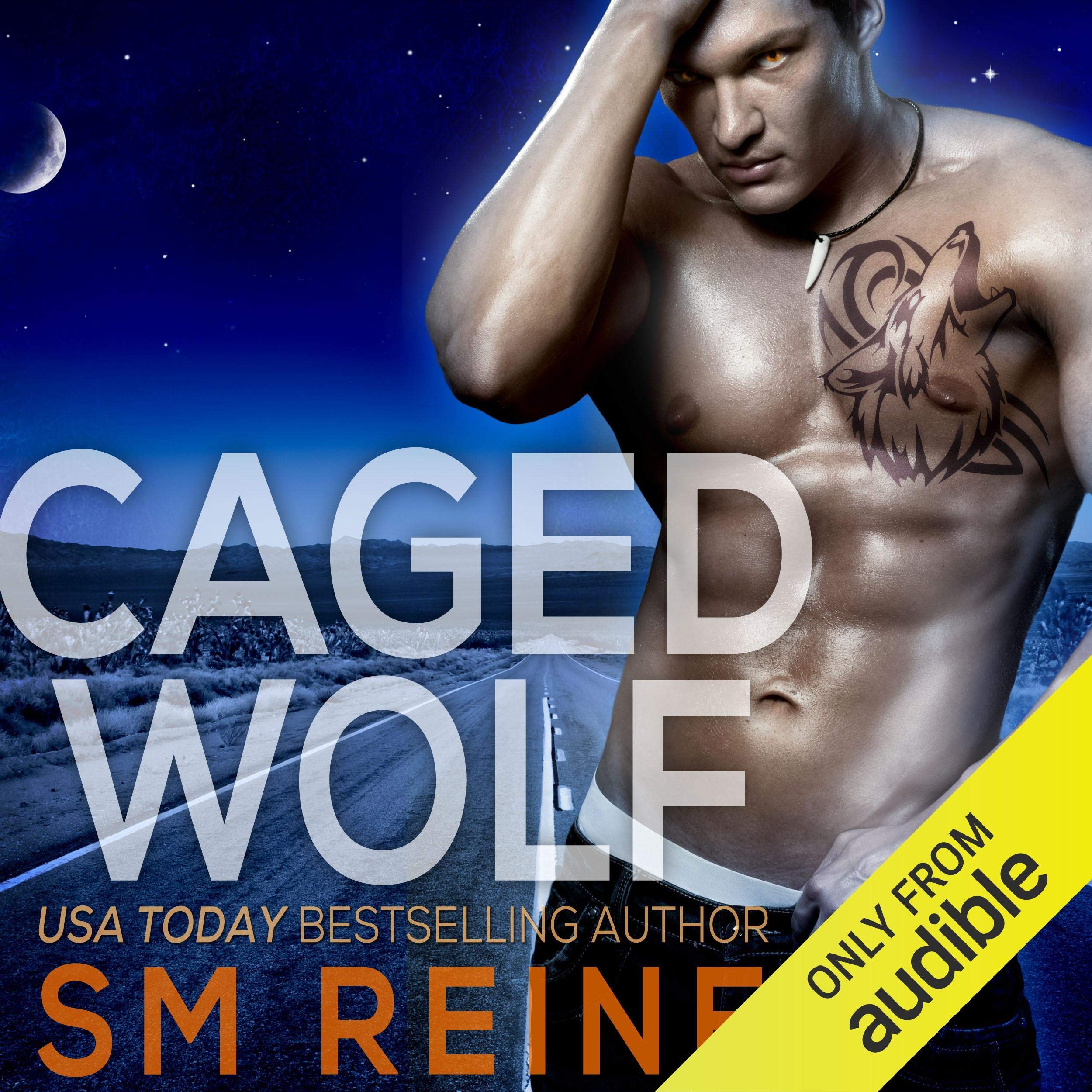 Cover art for Caged Wolf: A Paranormal Romance