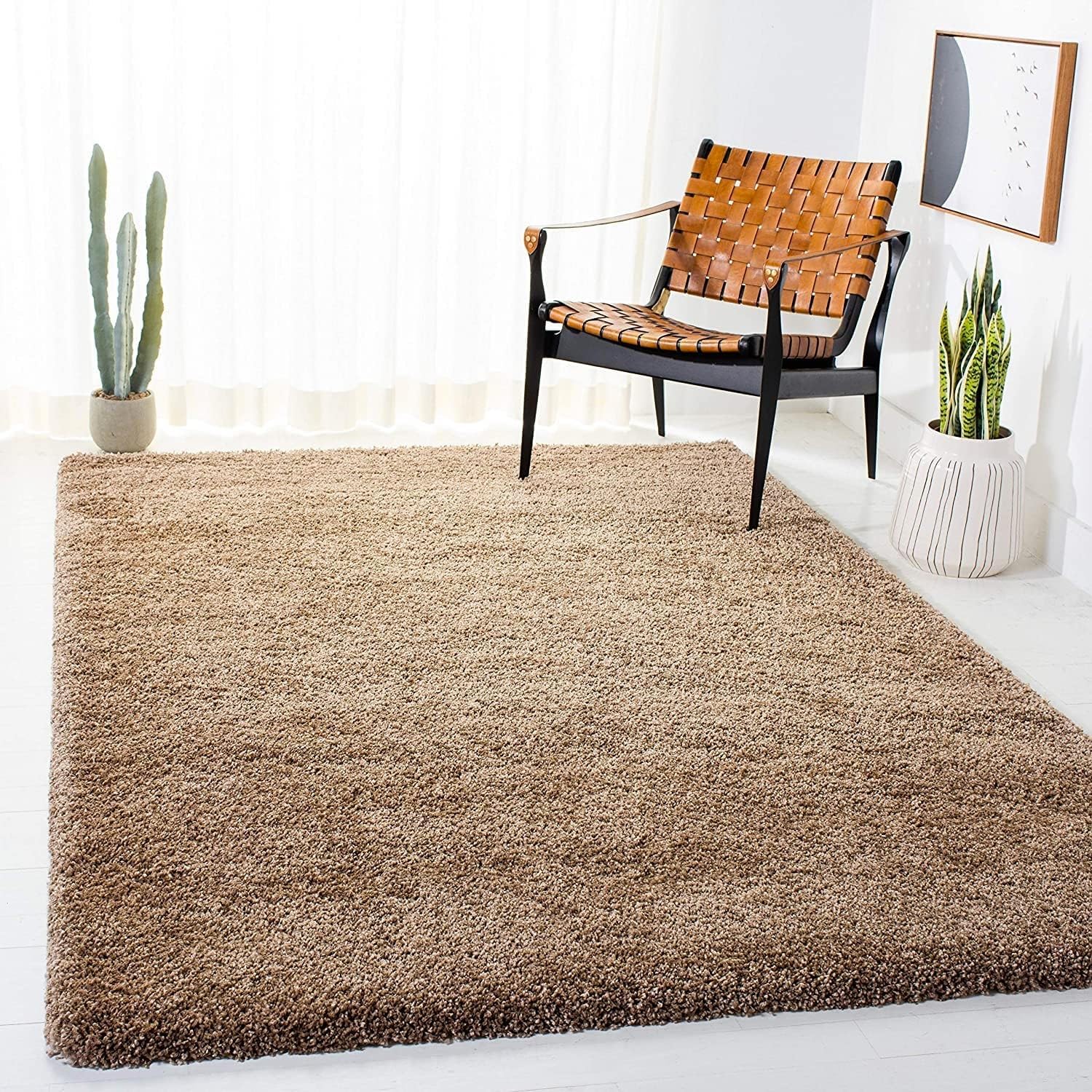 Soft Microfiber Bedside Runner - Coffee -7